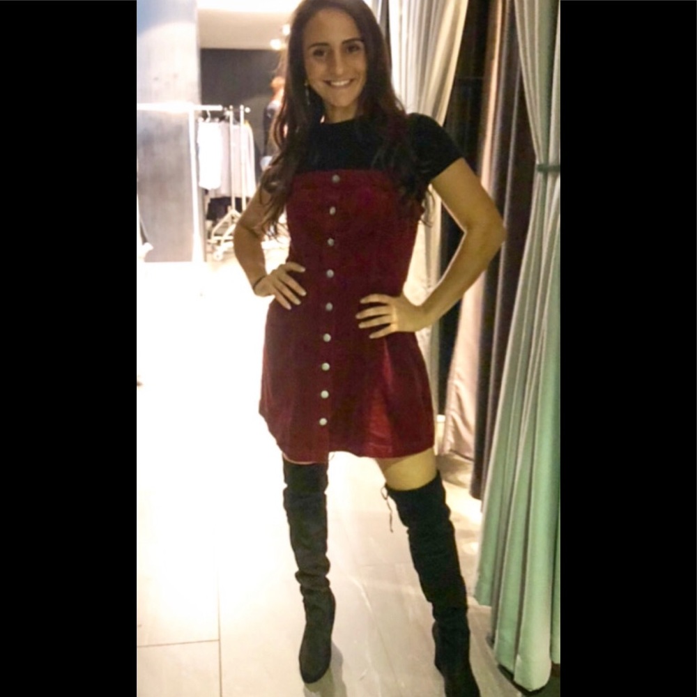 Red Jumper Dress